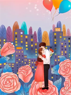 爱如潮水将我淹没